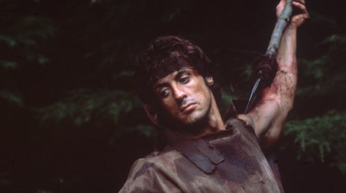 Sylvester Stallone, star of the Rocky and Rambo films