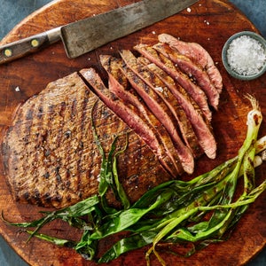 Beer Marinated Grilled Flank Steak
