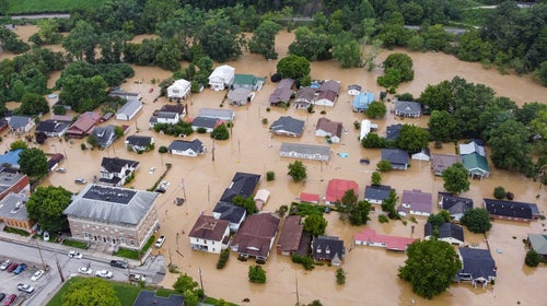 Flooding in Jackson, Kentucky