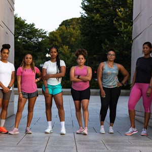 founders of RUNGRL in under armour running apparel