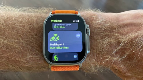 Multi-sport mode on the new Apple Watch Ultra