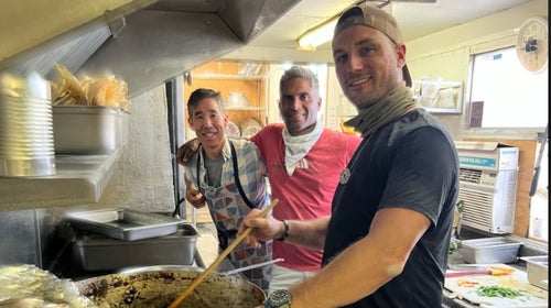 cooking during burning man