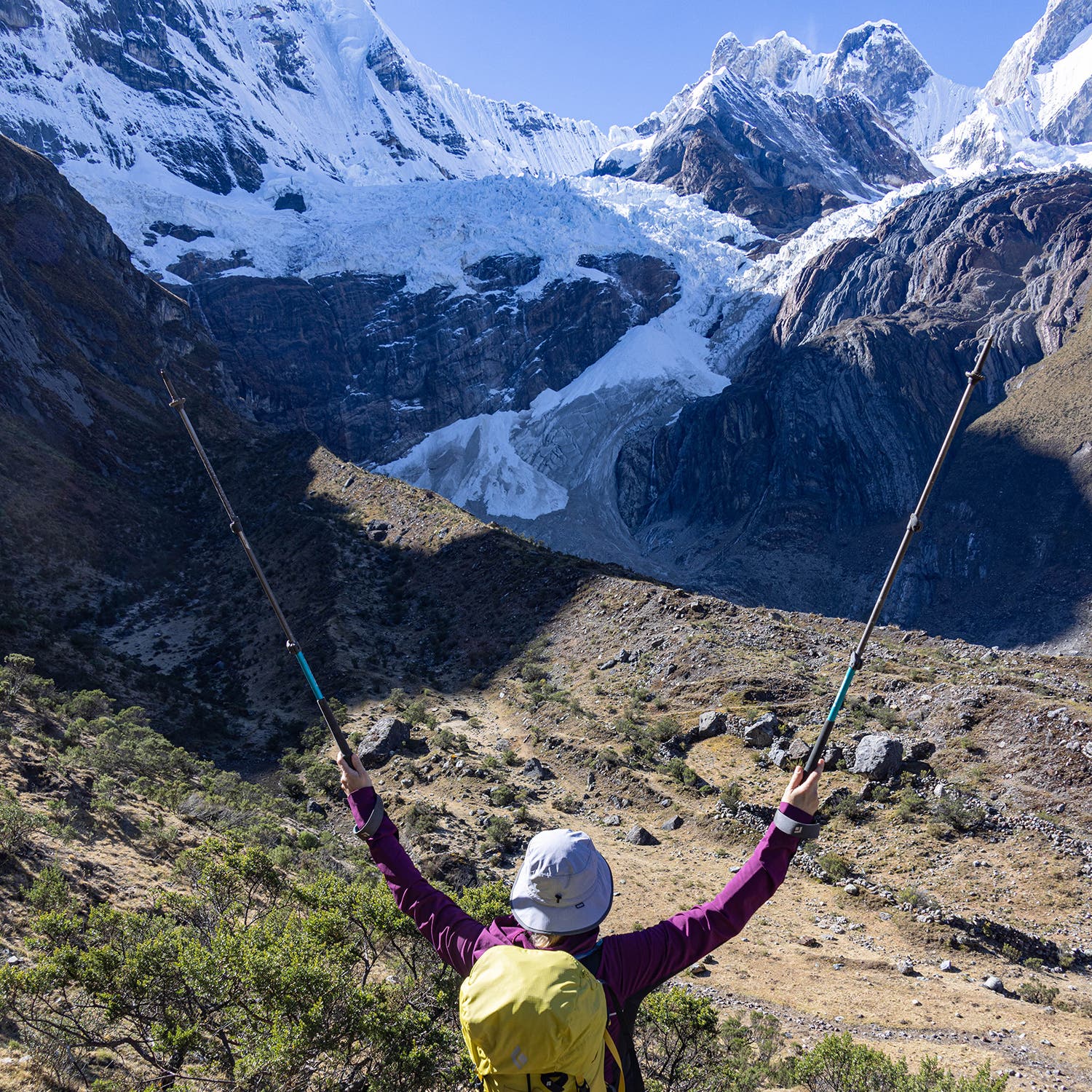 Darcie Reed reacts while crossing the second pass.
