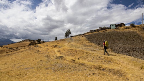 A short acclimatization hike outside of Huaraz