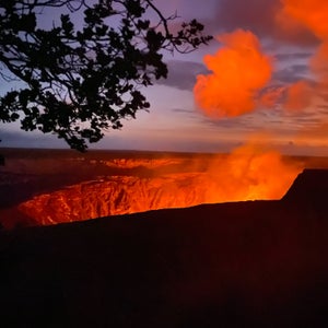 Seeing the glow emitting from Halemaumau Crater is the highlight of a visit for many.