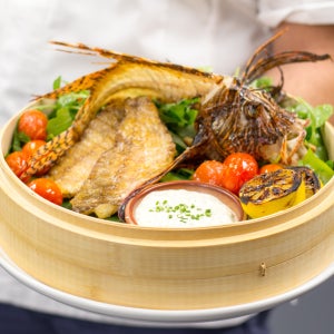 lionfish dish at Lionfish at Delray Beach