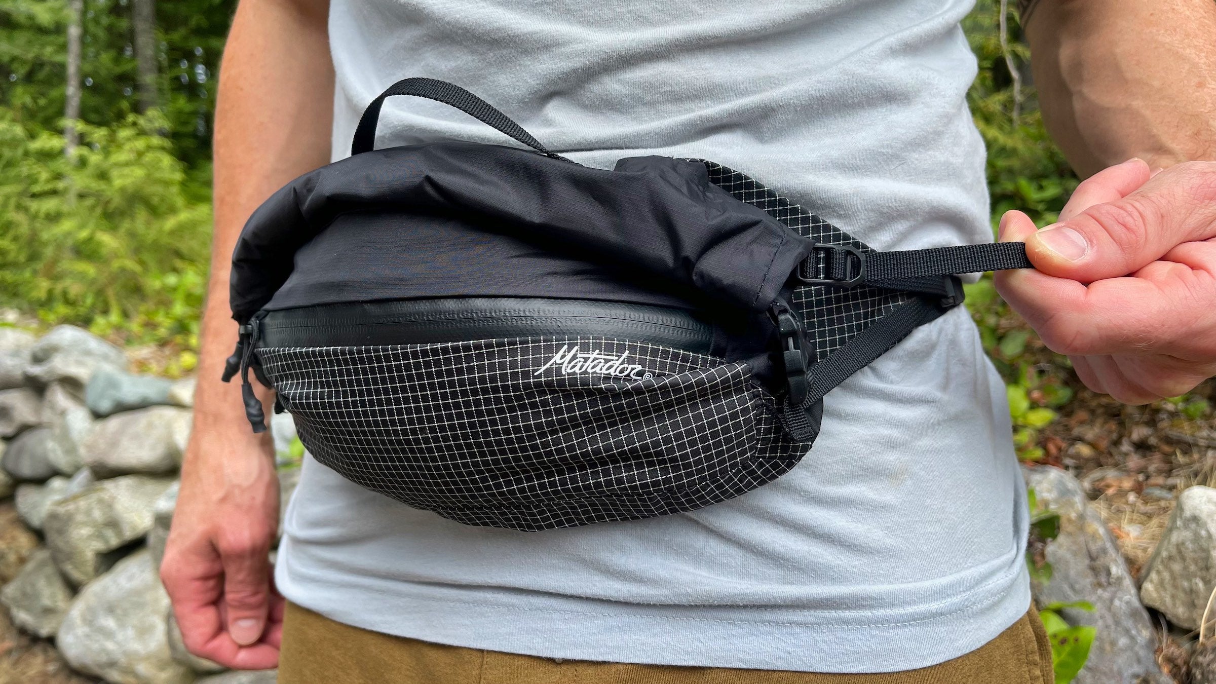 Ultralight backpacking 2024 fanny pack