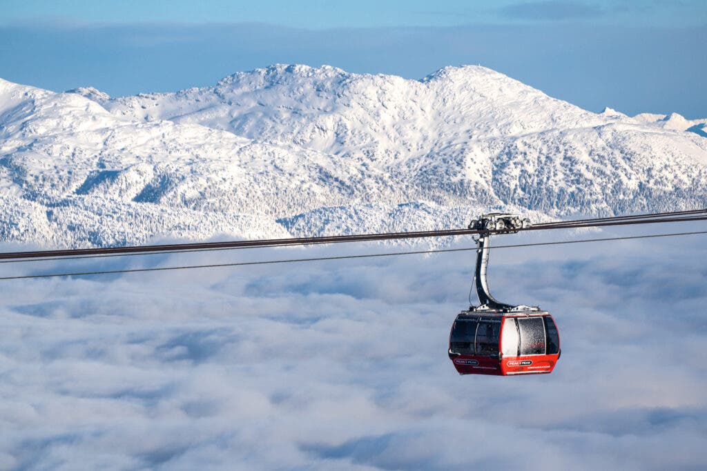 gondola at Whistler Blackcomb