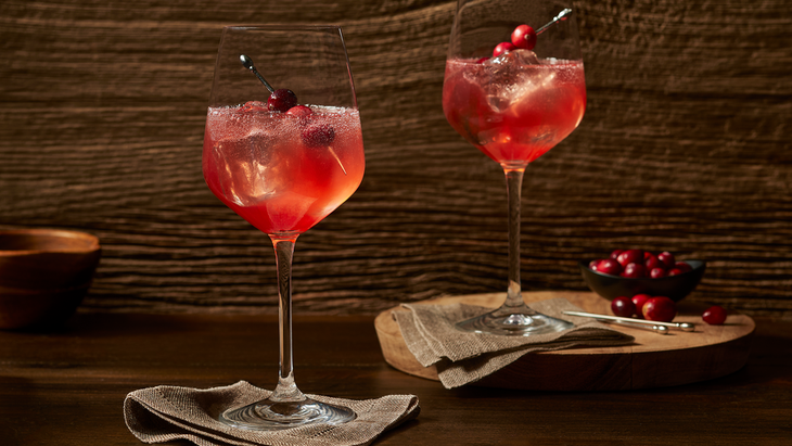 Ivy Mix鈥檚 Fall Cranberry Spritz