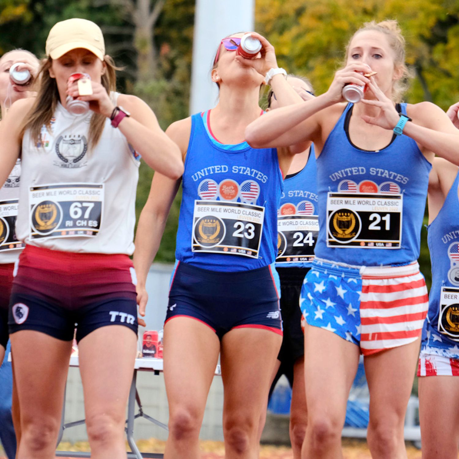 American Women Dominate the 2022 World Beer Mile Title