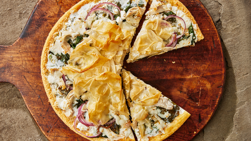 Chicken Spanakopizza