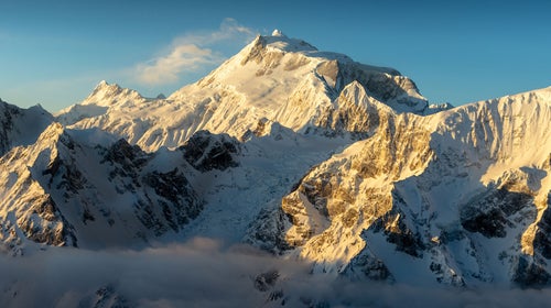 Mount Manaslu in Nepal