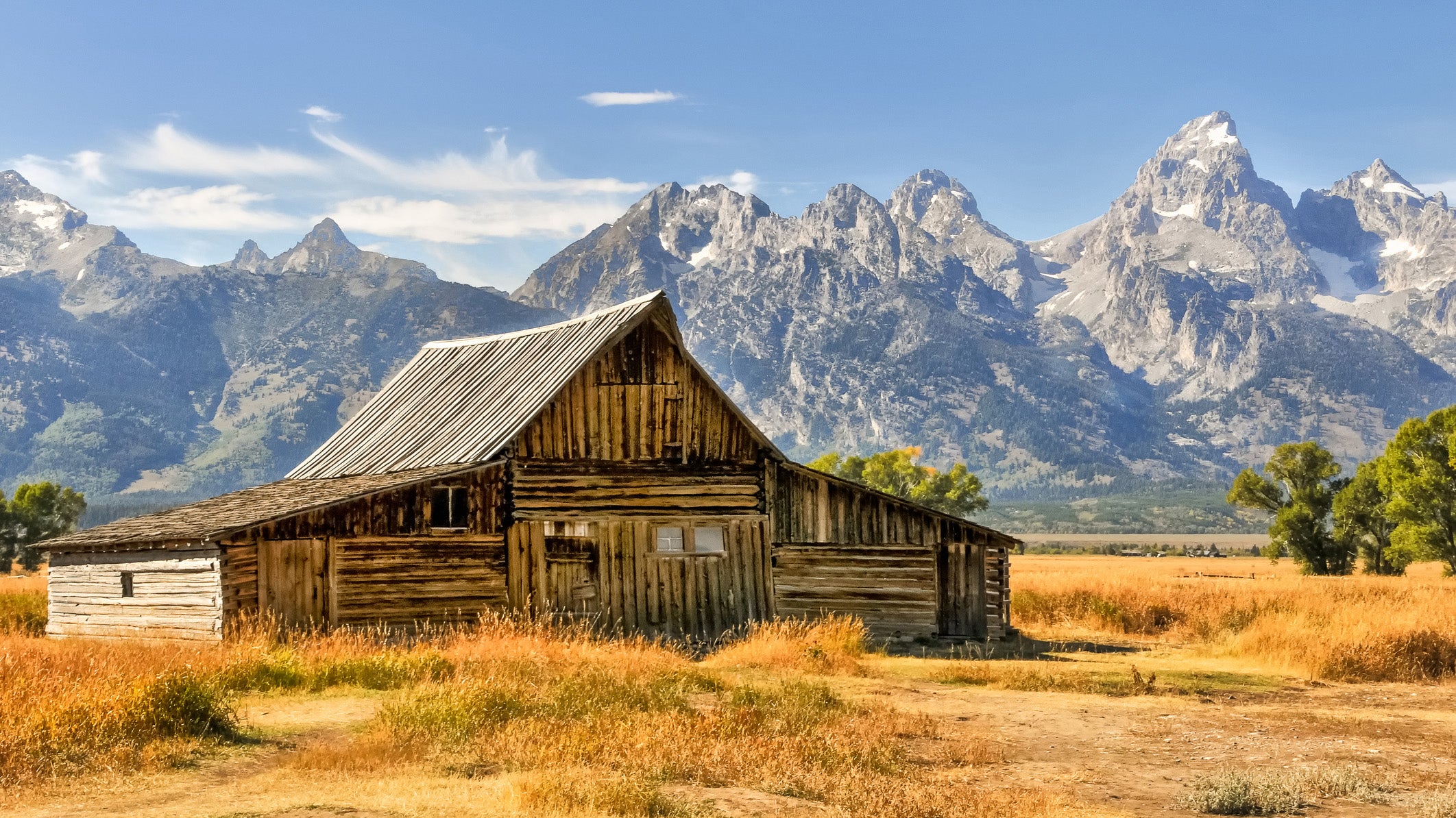 F place. Джексон Хоул Вайоминг национальный парк Титон. Yellowstone Barn.