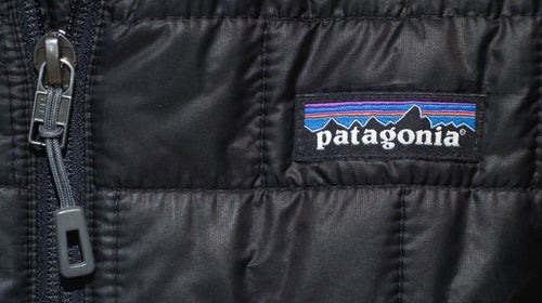 Patagonia jacket close-up