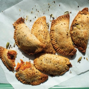 Sweet Potato Turnovers from I Am From Here: Stories and Recipes From a Southern Chef by Vishwesh Bhatt