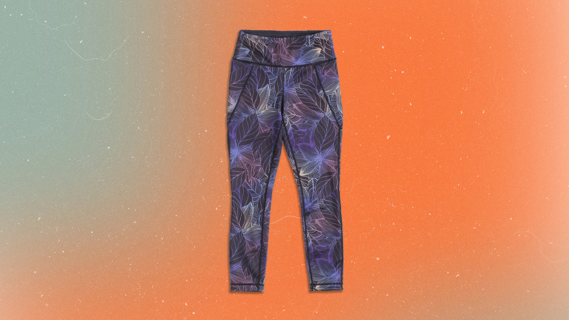 Title Nine Mad Dash Reversible 7/8 Running Tights