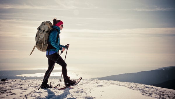 Snowshoeing