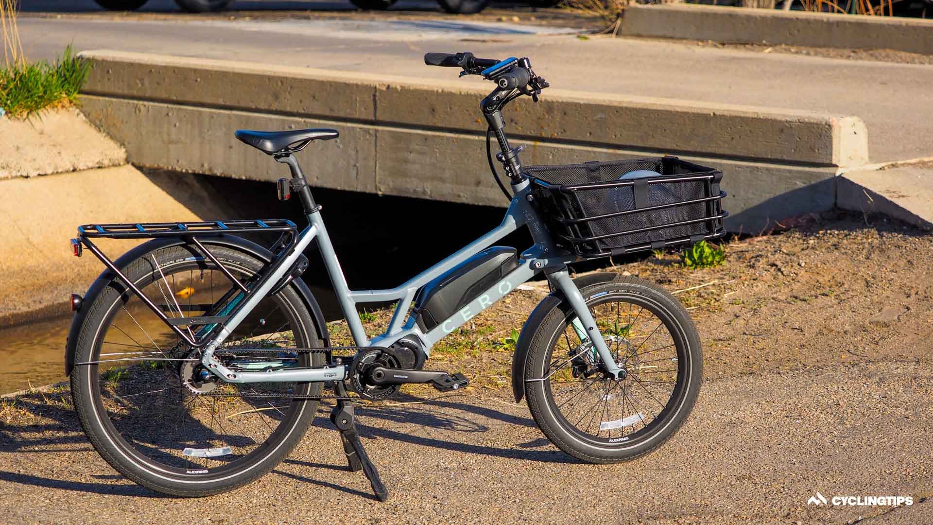 Cero One front rack hauling