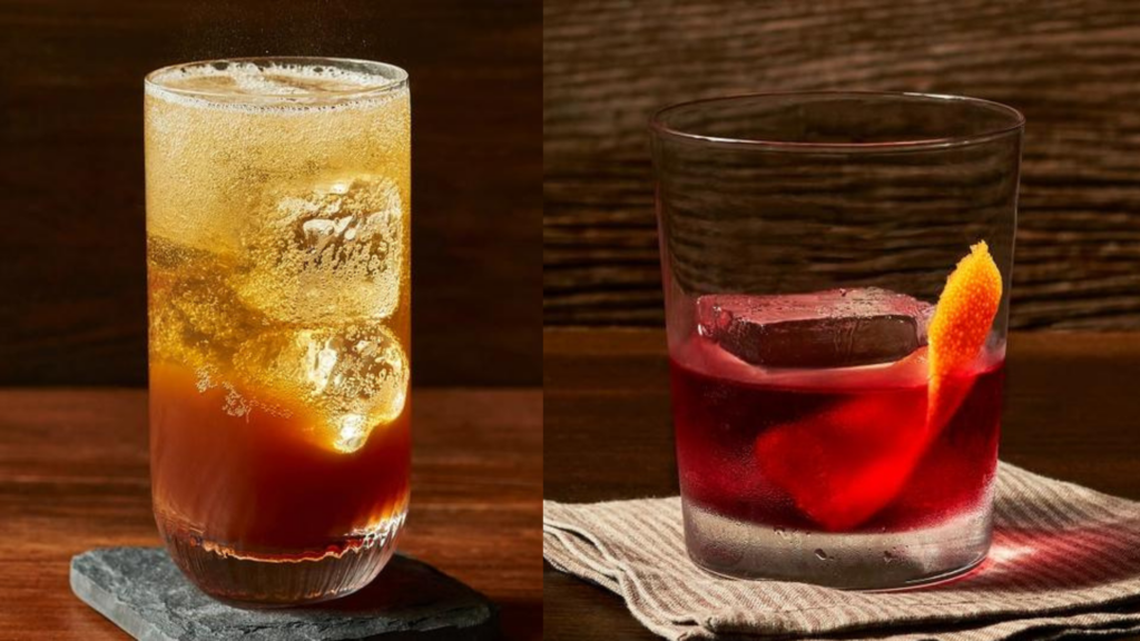 Fall Espresso Spritz & Mezcal Negroni