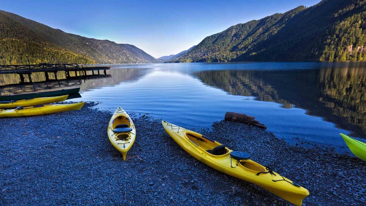 lake crescent olympic national forest