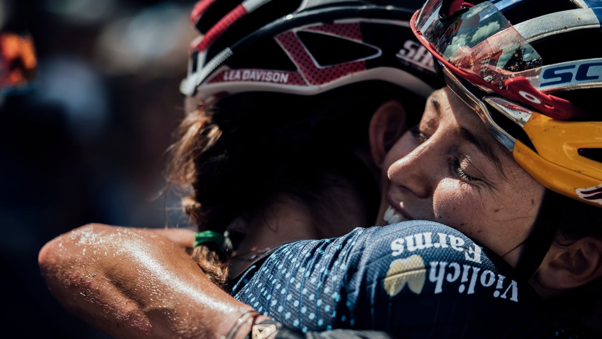 Kate Courtney Reflects on Her Mountain-Bike Mentor, Lea Davison