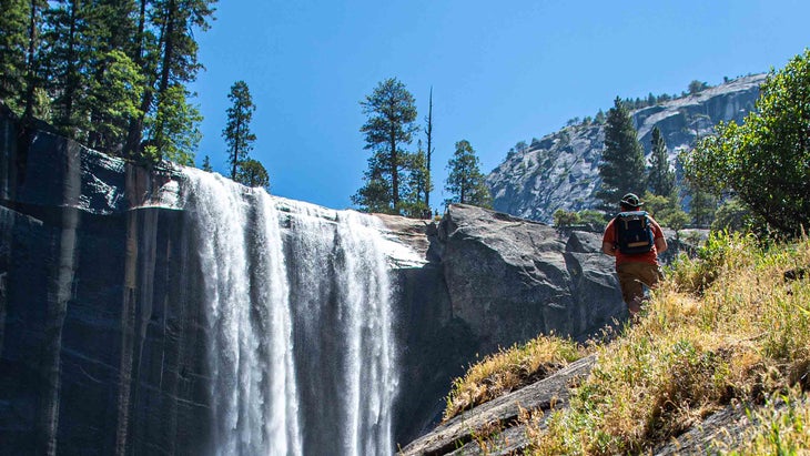 vernal falls on the mist trail