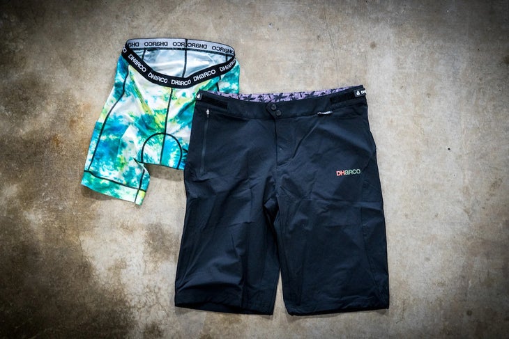 Dharco Gravity shorts and Party Pants Liner