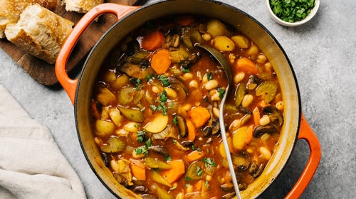 soup in a dutch oven