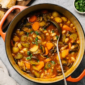 soup in a dutch oven