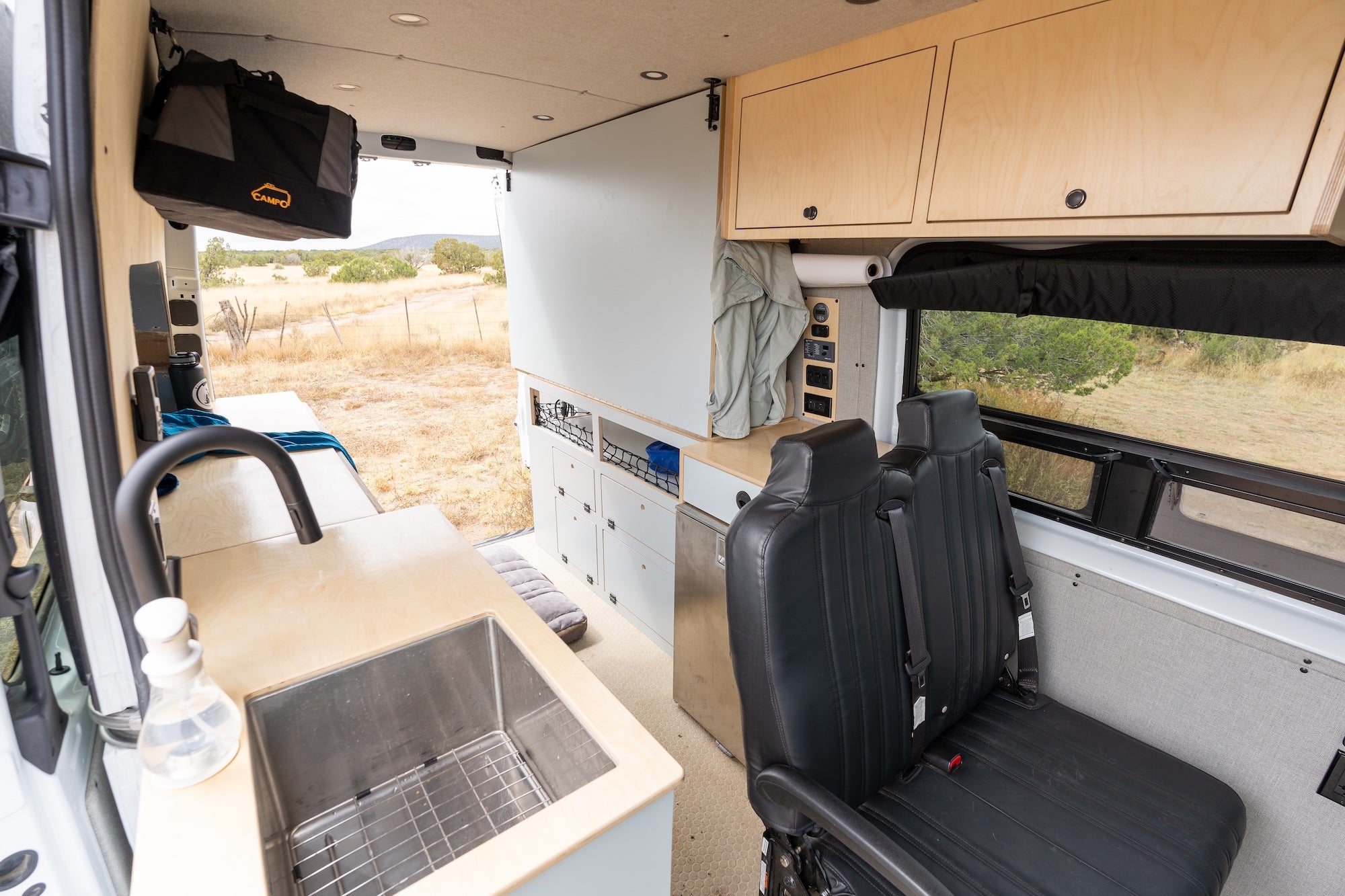 Sprinter camper best sale van interior