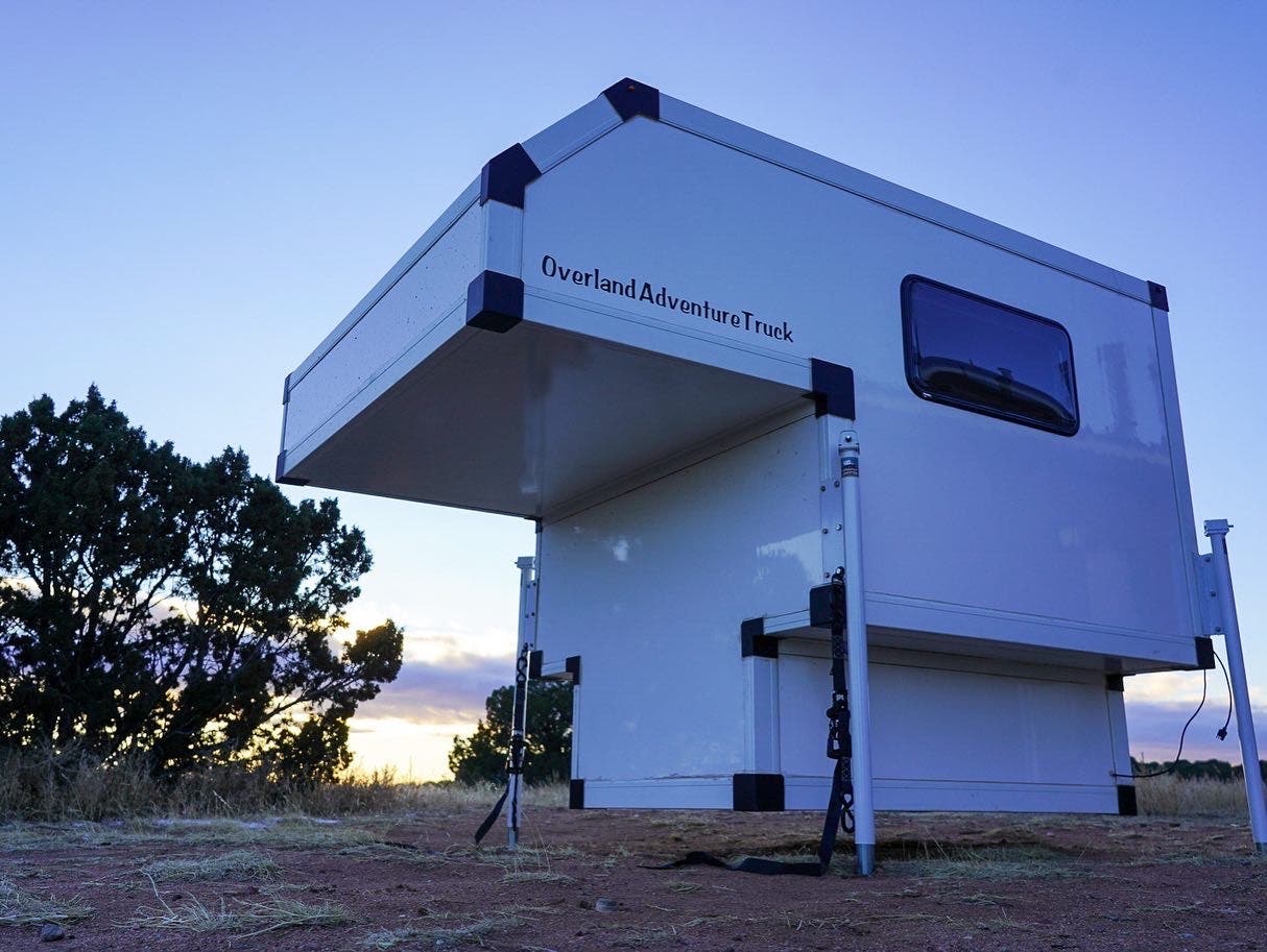 Total Composites camper shell