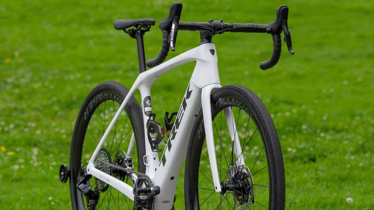 The Trek Domane+ SLR Is a Seriously Sleek, Lightweight ERoad Bike