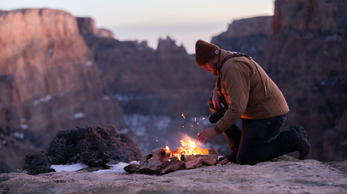 Premium Photo  Camping kettle on the fire at an outdoor campsite kettle  for coffee while camping