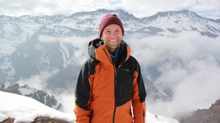 Bridy Leven in a Columbia jacket