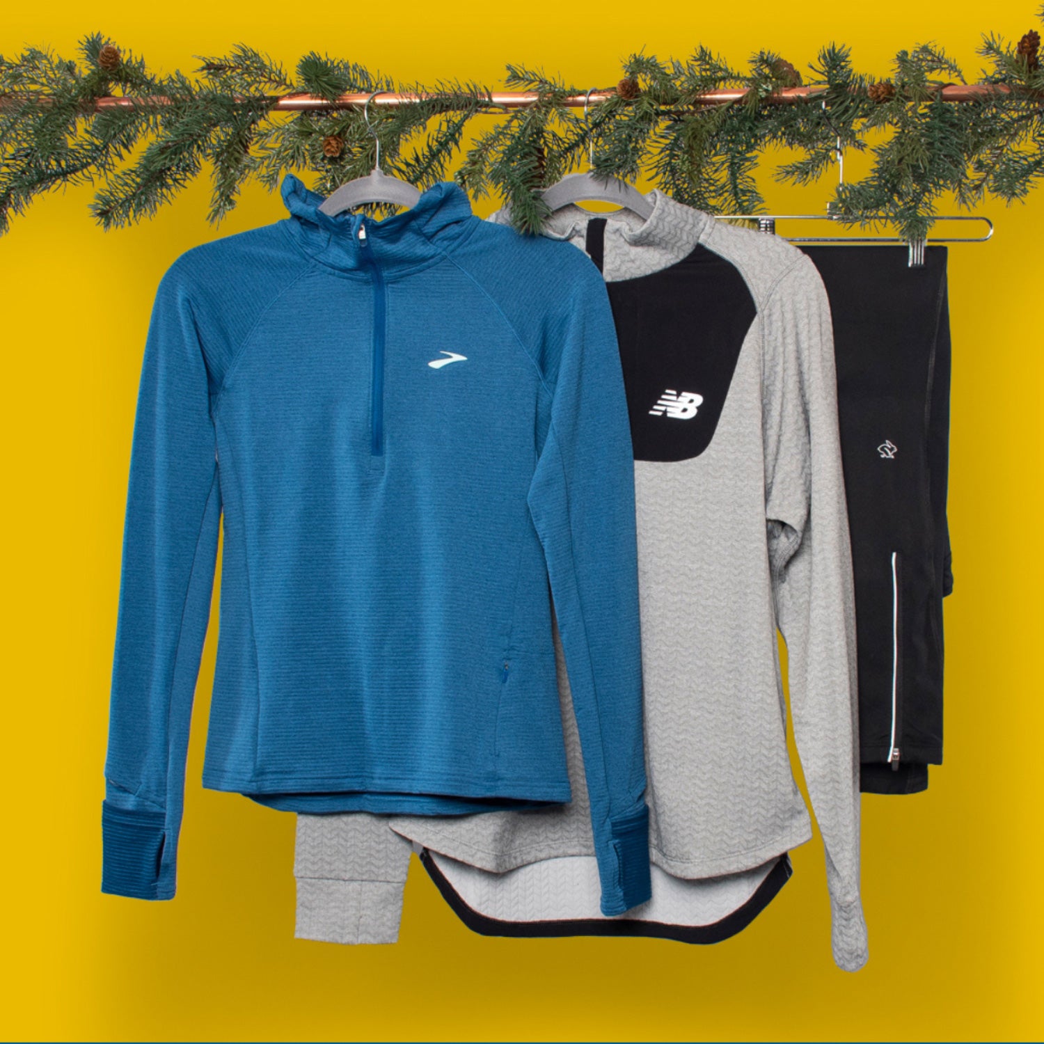 New balance cold store weather running gear