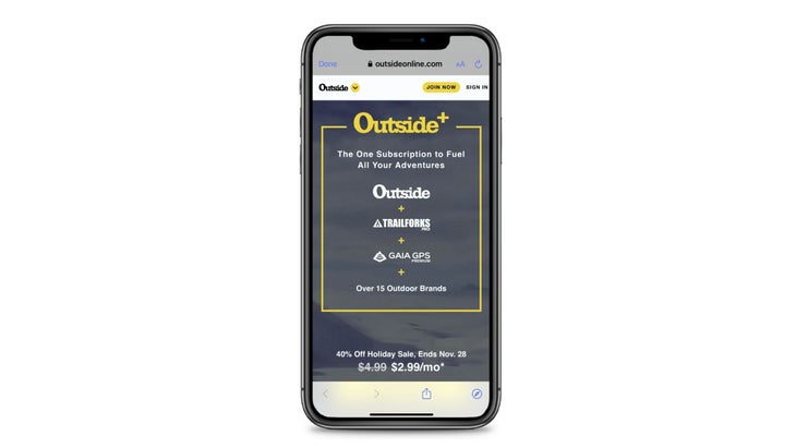 Outside + Subscription