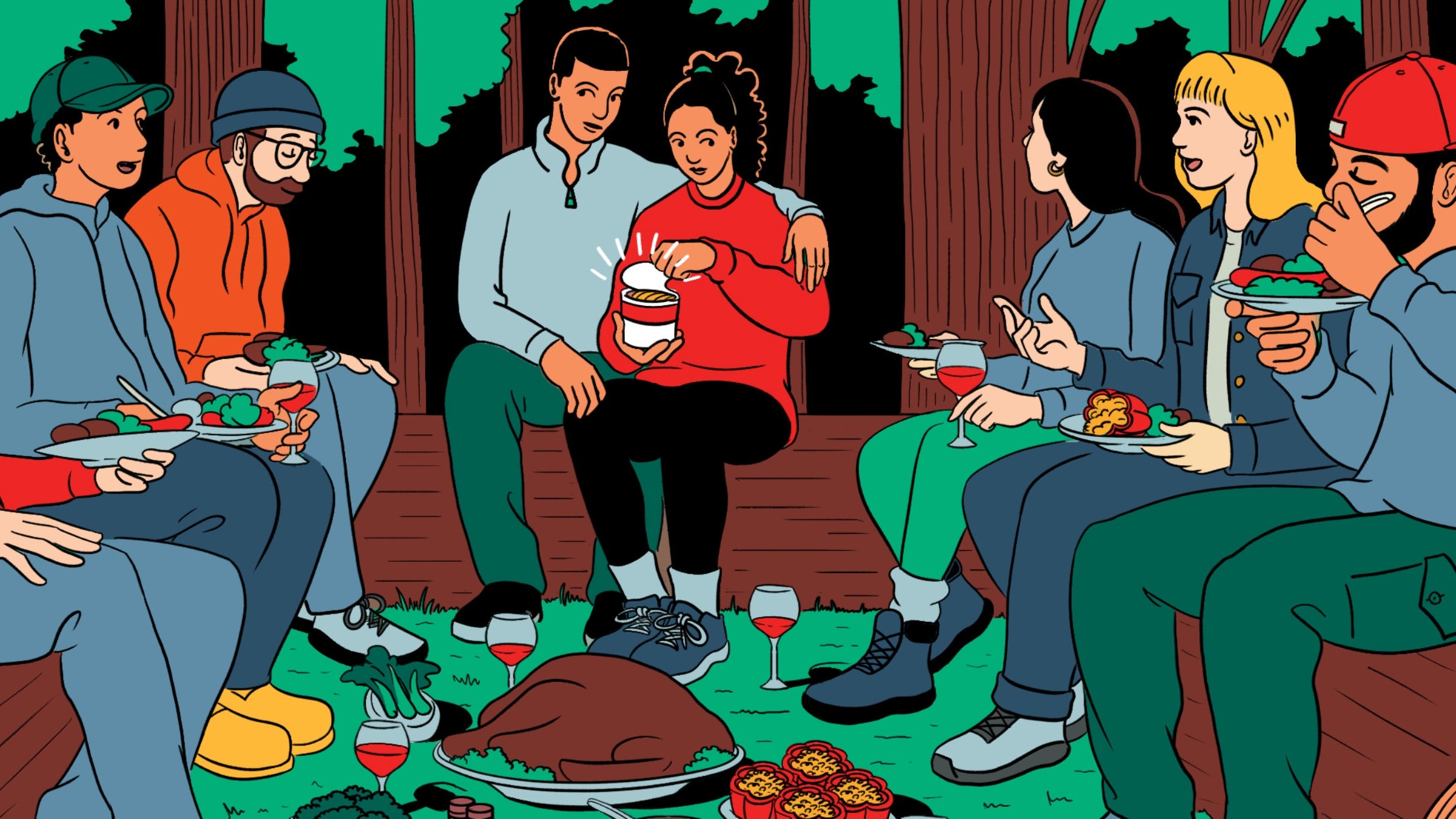 What are your ethical responsibilities at a potluck