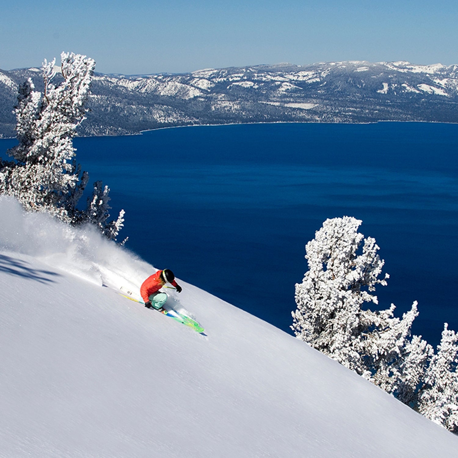 Heavenly ski resort California