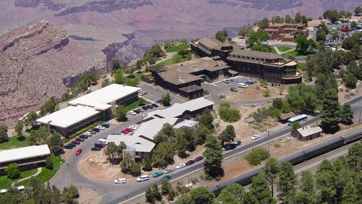 Grand Canyon and hotel