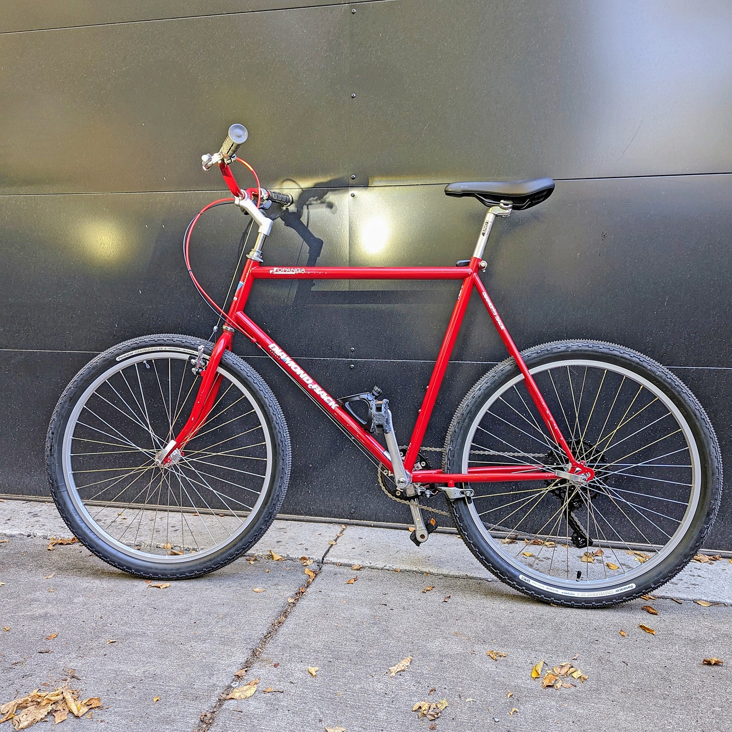 old mountain bike to commuter