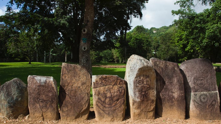 Monoliths at Caguana Indigenous Ceremonial Park