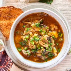 mushroom barley soup