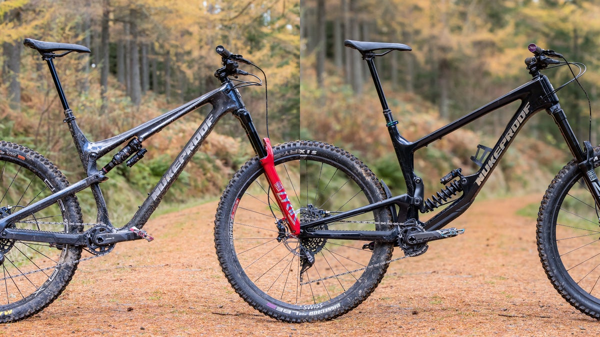 short or long travel mountain bike