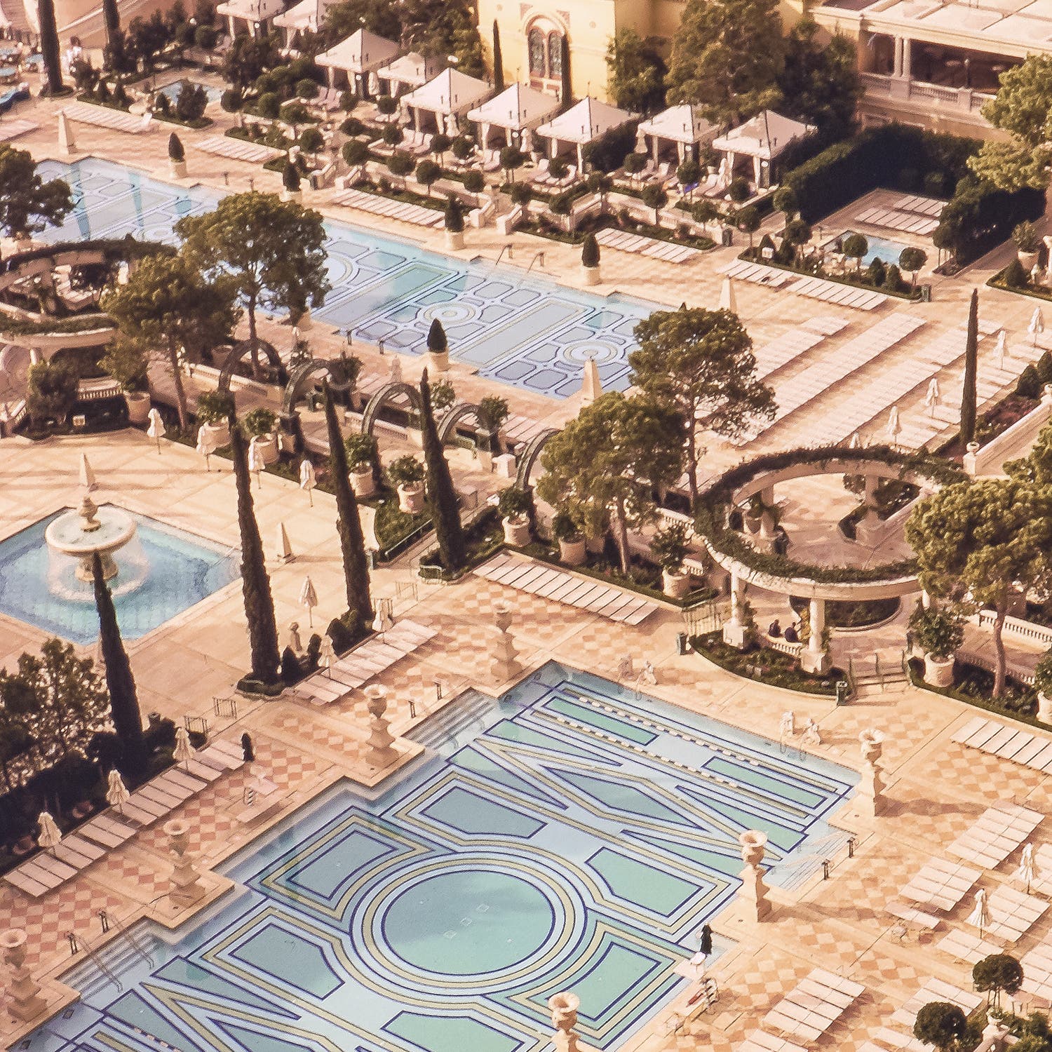 Pools at the Bellagio