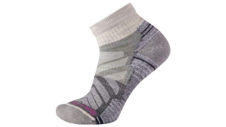 gray ankle sock
