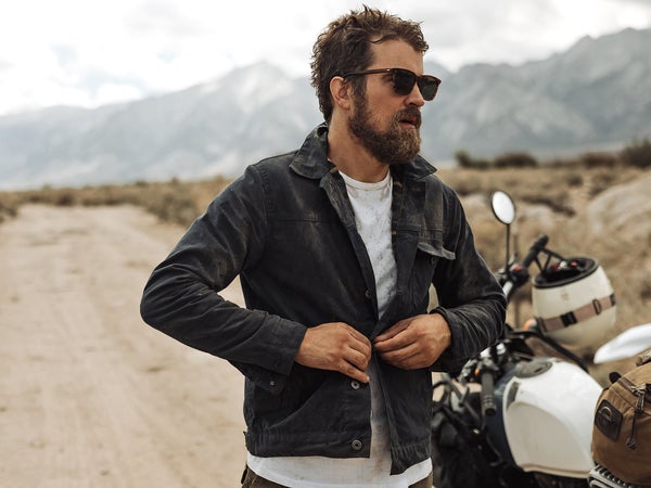 Huckberry Waxed Trucker Jacket