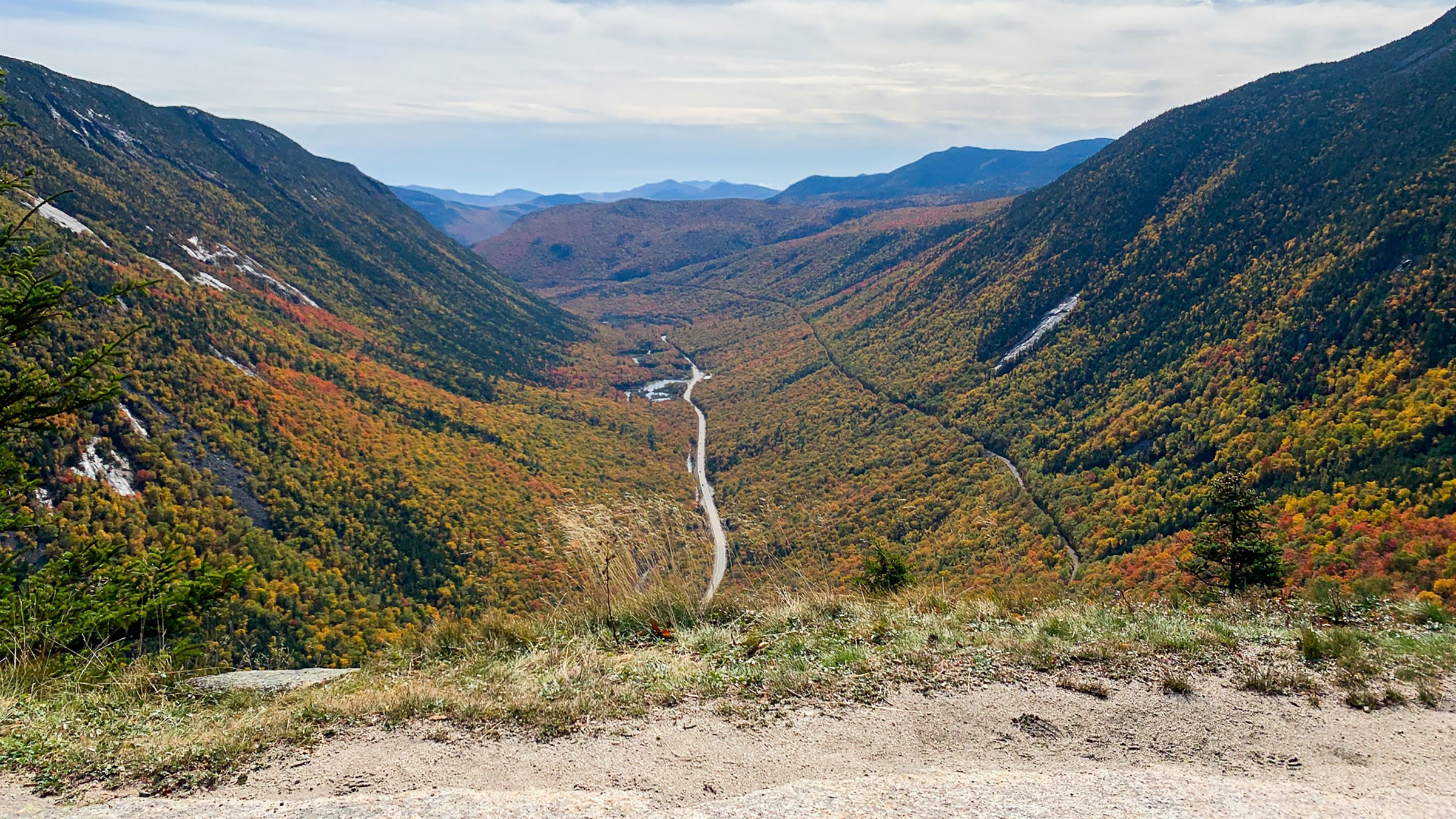 The view atop Mount Willard is one of the best in the state. 