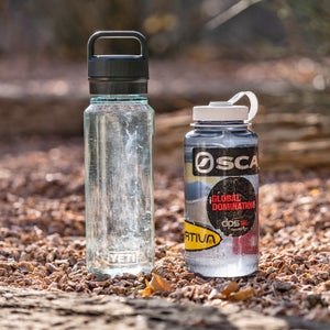 Yeti Yonder and Nalgene bottles
