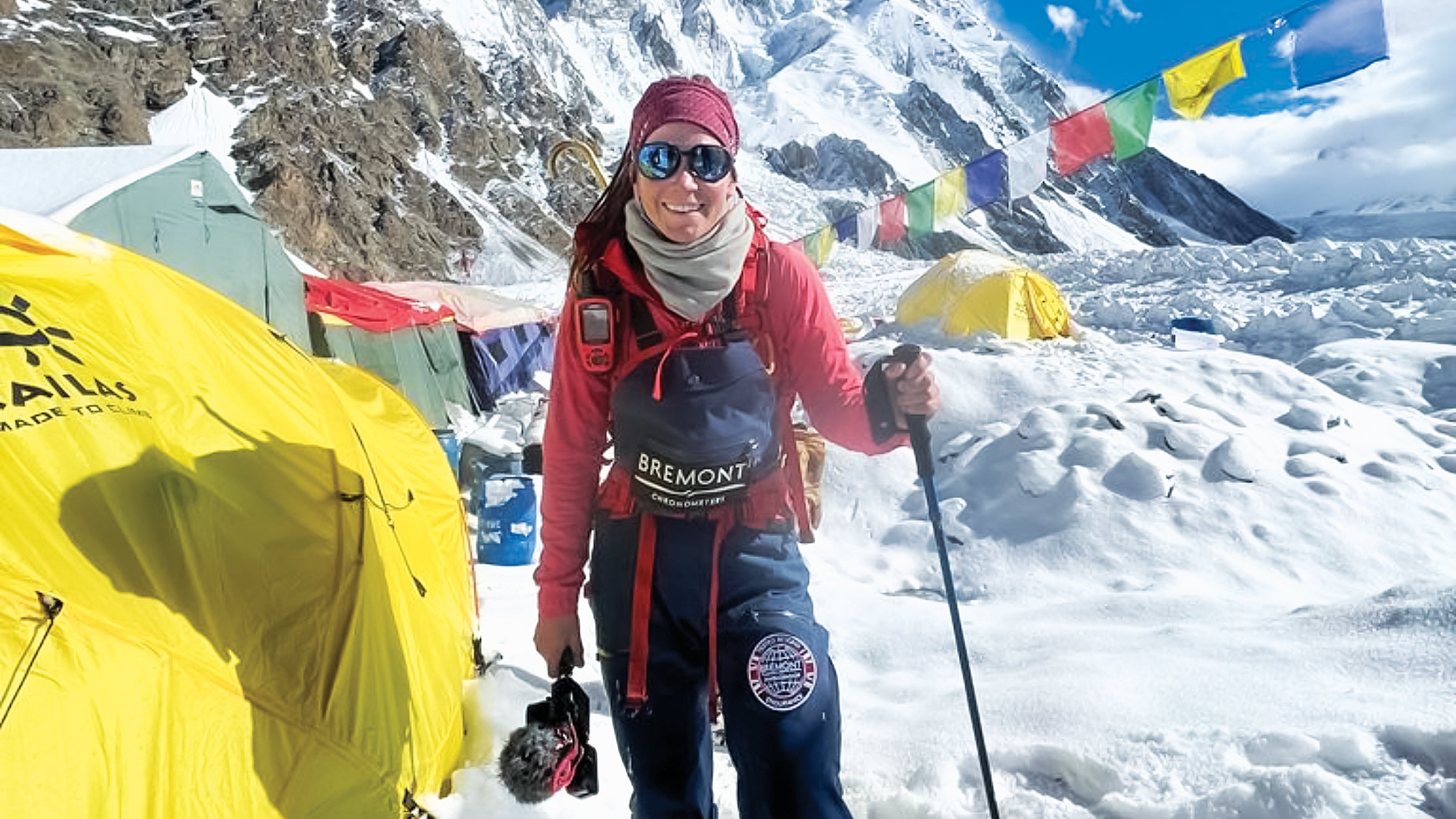 Harila in K2 base camp