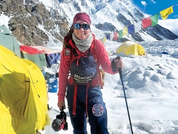 Harila in K2 base camp